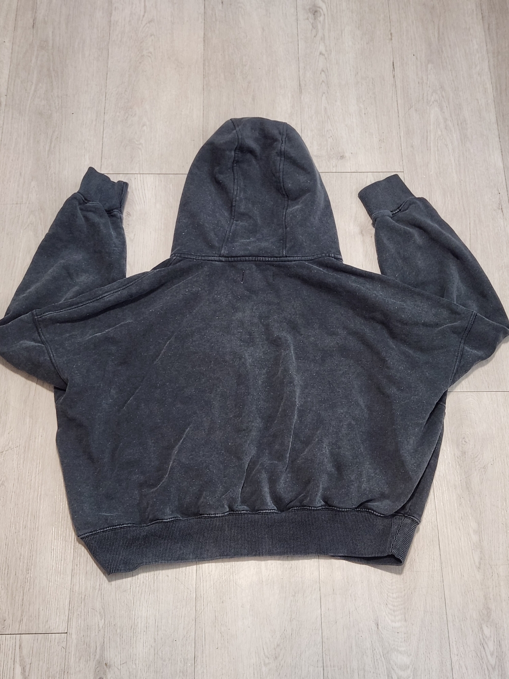 Free People Washed Black Mineral Crop Zip Hoodie S
- Picture 6 of 6